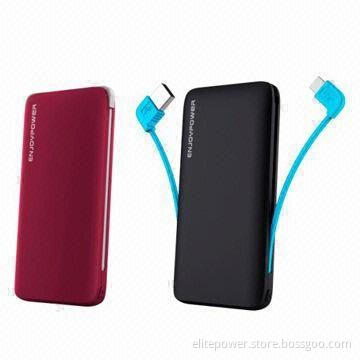 Power Banks/Mobile Power/Power Packs, 5,000mAh Dual USB Output, for iPad/iPhone/Samsung, Tablet PCs